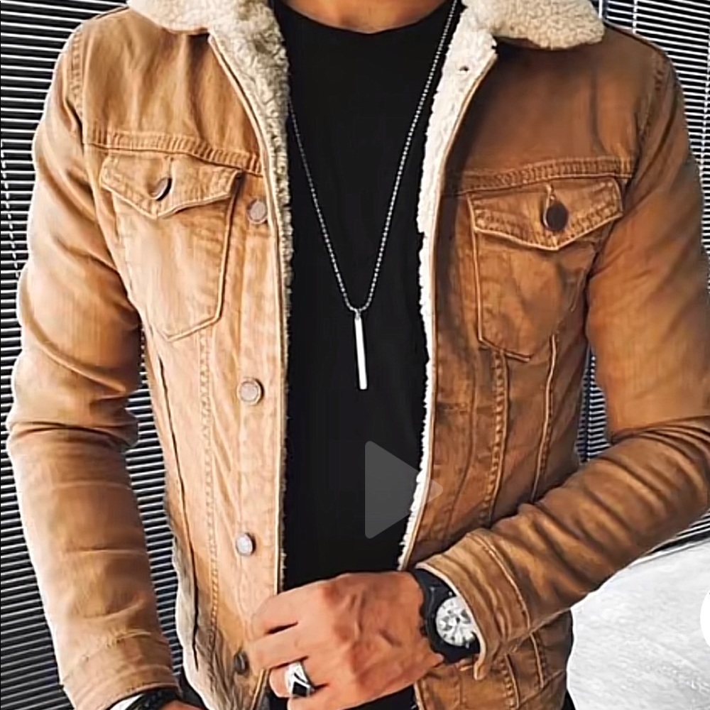 Lined Sherpa jacket